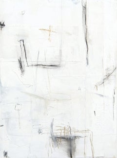 Wire and Concrete #4 by Chris Brandell, Large Contemporary Painting