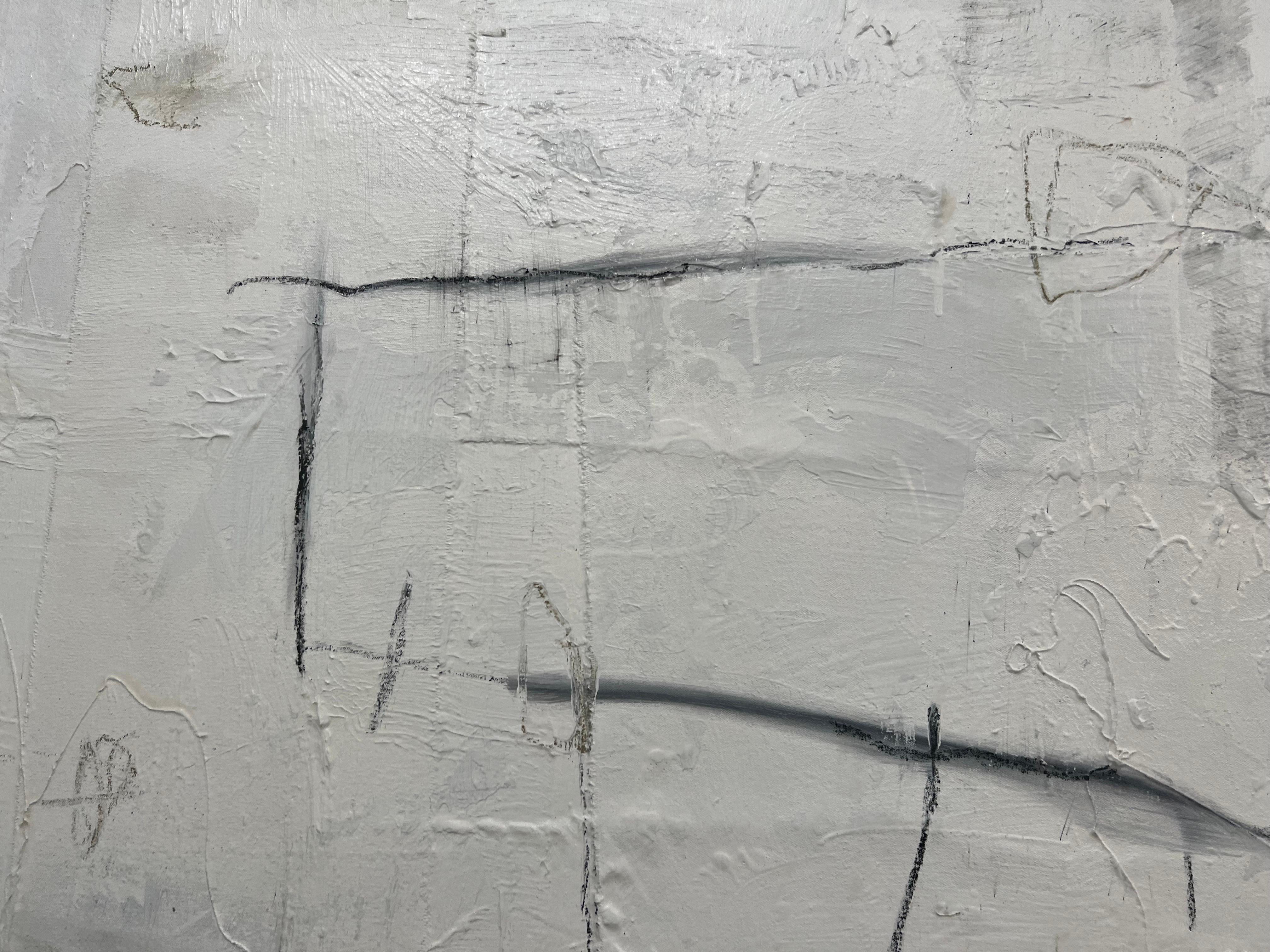 Wire and Concrete #5 by Chris Brandell, Large Contemporary Painting 4