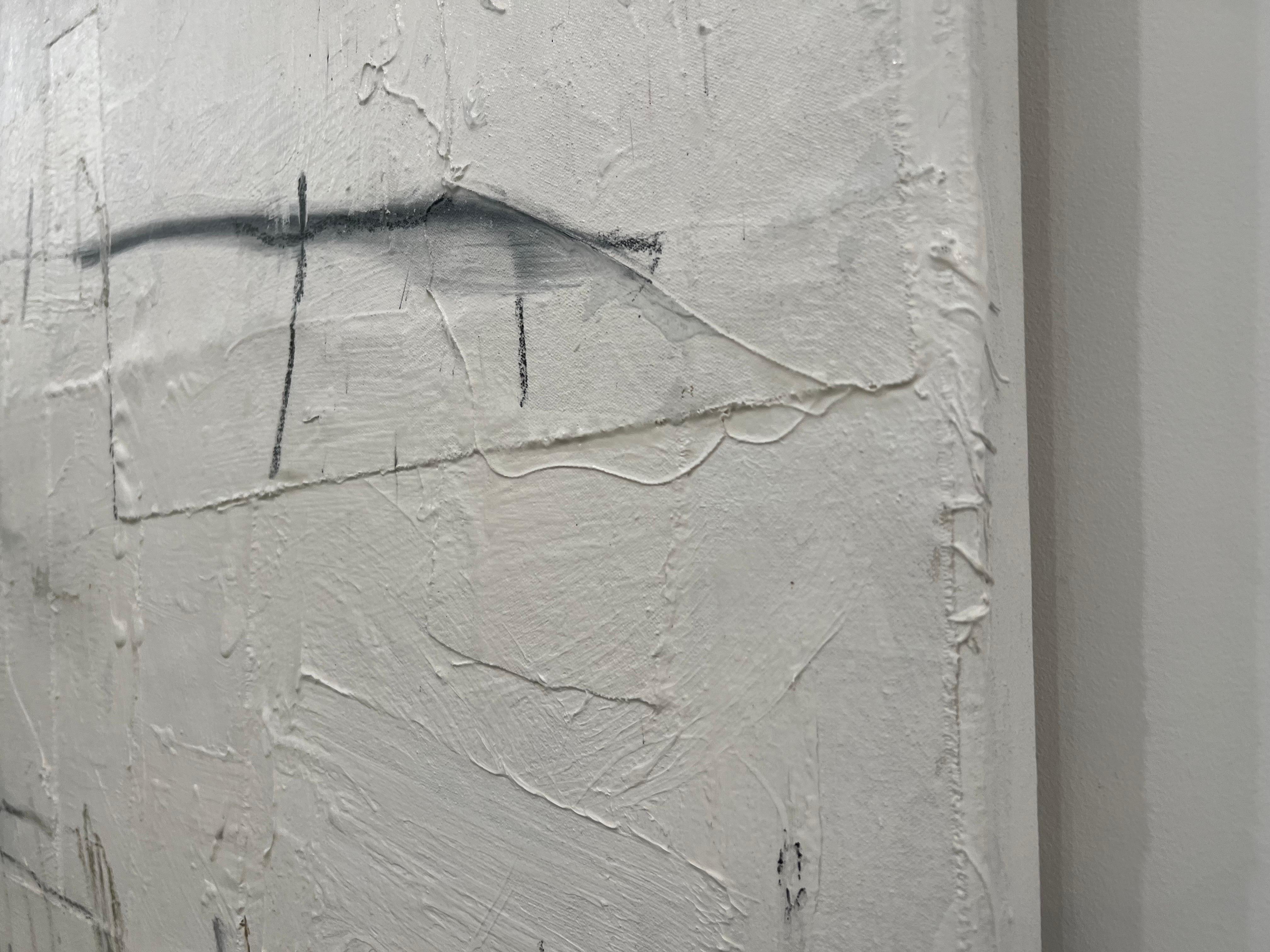Wire and Concrete #5 by Chris Brandell, Large Contemporary Painting 5