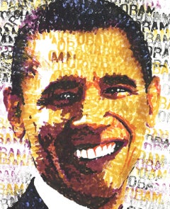 Chris Britz 'Obama' 2008- Watercolor- Signed and Numbered Limited Edition