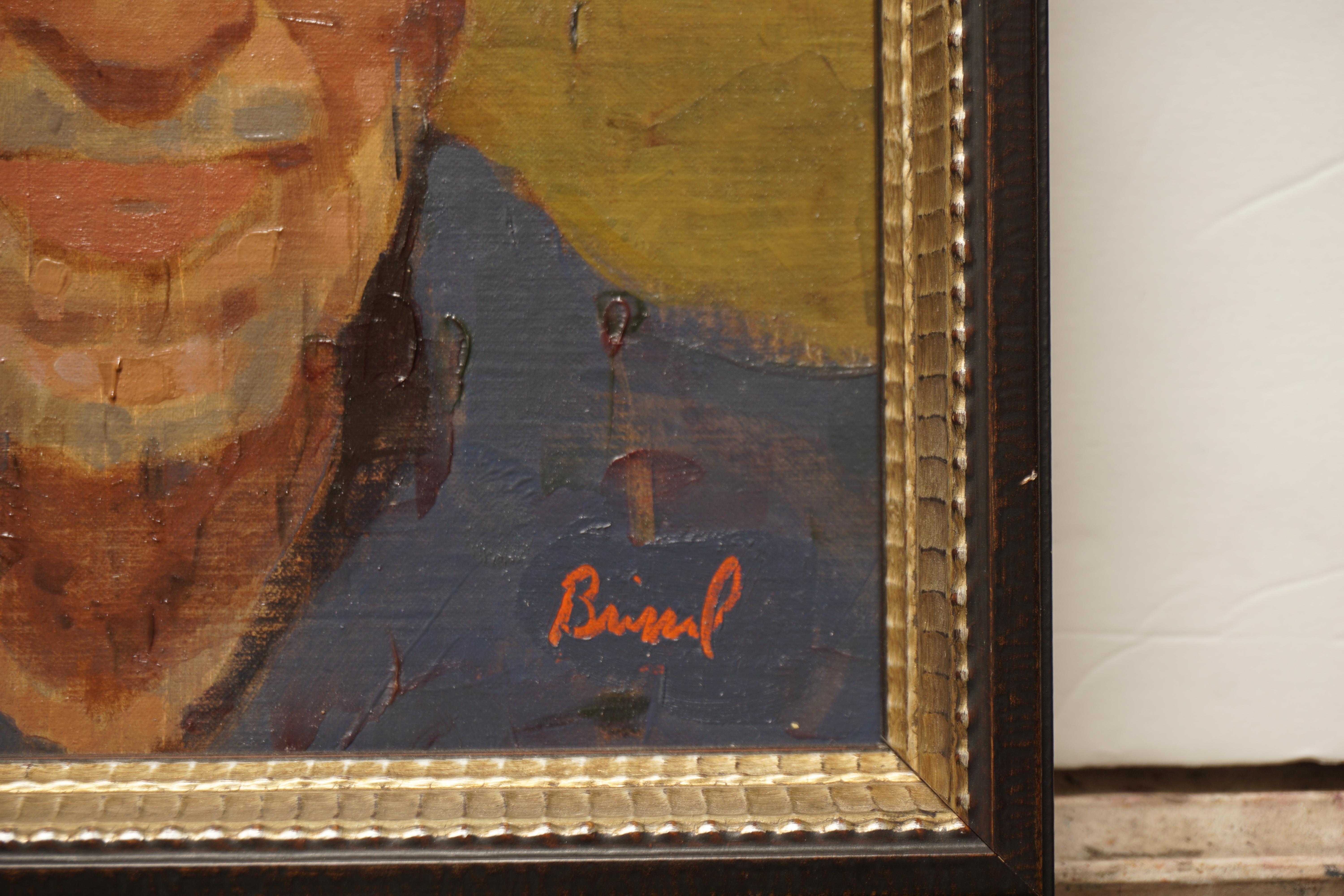 'Father in Sunlight' by Chris Brizzard, Oil on Linen Painting For Sale 5