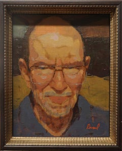 'Father in Sunlight' by Chris Brizzard, Oil on Linen Painting