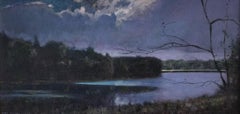 Lake Raven, American Luminism, Texas Landscapes, Ethereal Landscapes,