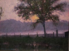 Possum Walk Morning, American Luminism, Texas Landscapes, ätherische Landschaften,