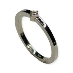 Chris Correia Platinum and Diamond "Skinny Stack" Ring