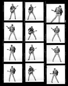 George Michael Contact Sheet Druck von Chris Cuffaro