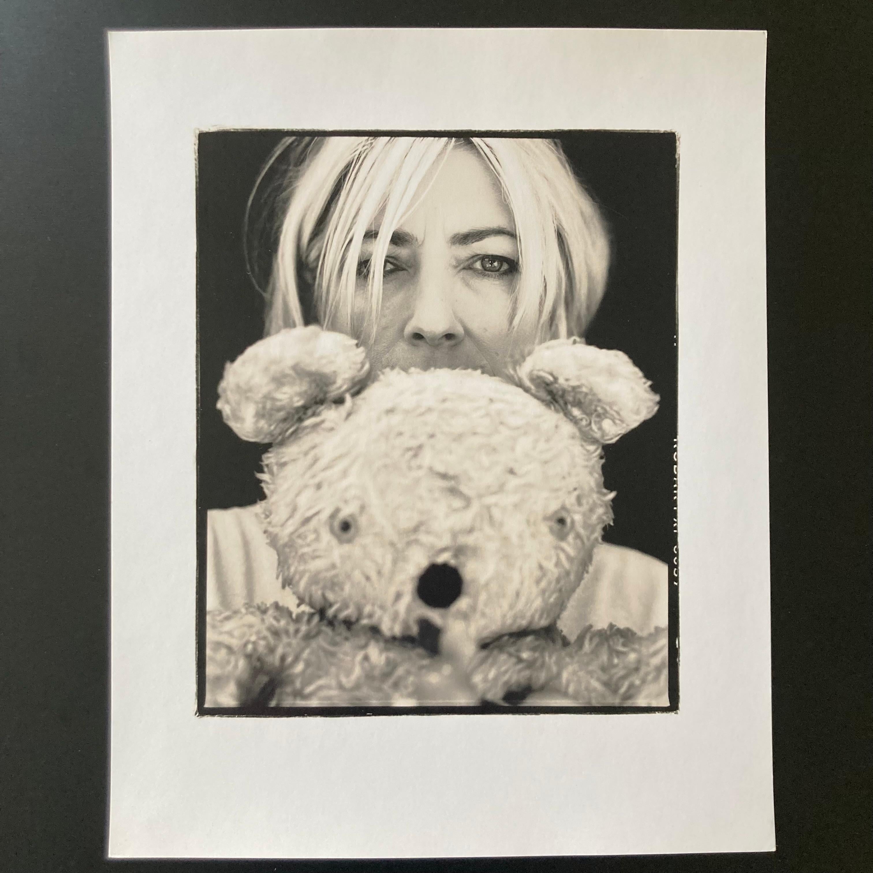 Kim Gordon of Sonic Youth, 8”x10” Hand-printed darkroom print, made at the time of the shoot in 1994, and stored flat in a temperature-controlled environment.

The print is in perfect new condition with no flaws. Hand-signed on the back in pencil by