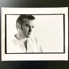 Morrissey 1994 vintage silver gelatin print by Chris Cuffaro
