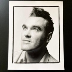 Morrissey vintage silver gelatin print by Chris Cuffaro