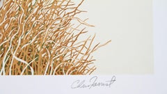 Canada Geese in Flight, American Realist Lithograph by Chris Forrest