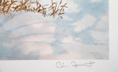 Cardinal, American Realist Lithograph by Chris Forrest