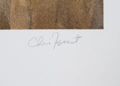Peregrine, American Realist Lithograph by Chris Forrest
