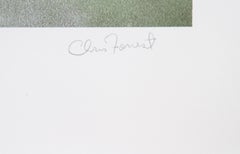 Watcher, American Realist Lithograph by Chris Forrest