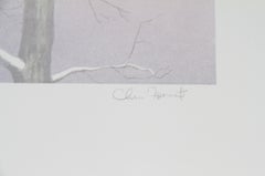 Wood Ducks, American Realist Lithograph by Chris Forrest