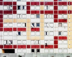 Appartamenti, Nizza - Fotografia urbana industriale Edizione limitata STAMPA OVERSIZE