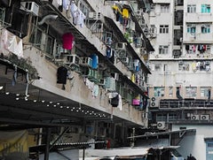 Hong Kong Block - Contemporary Industrial Limited Edition OVERSIZE PRINT