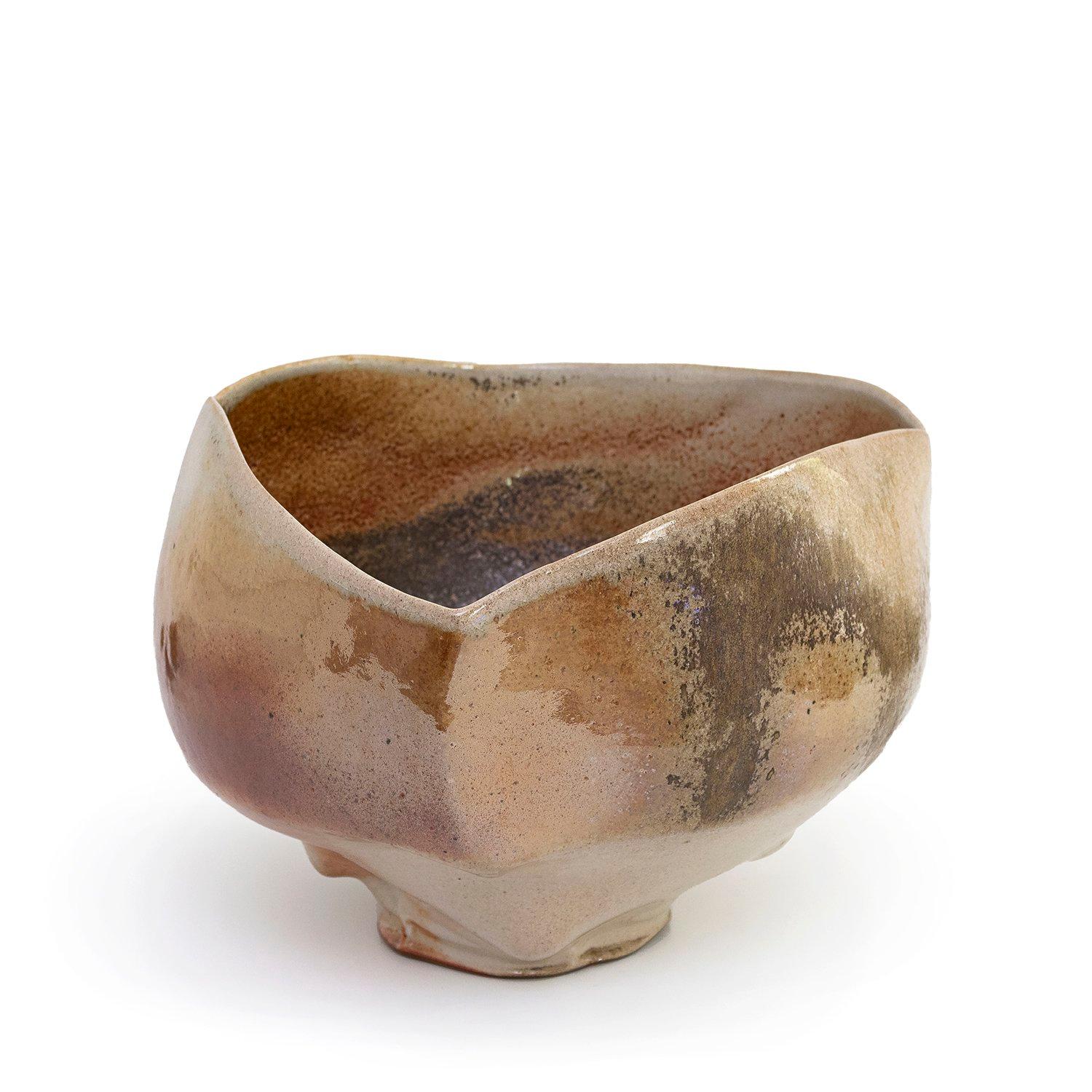 LARGE ABSTRACT BOWL (INV# NP3674) - Abstract Sculpture by Chris Gustin