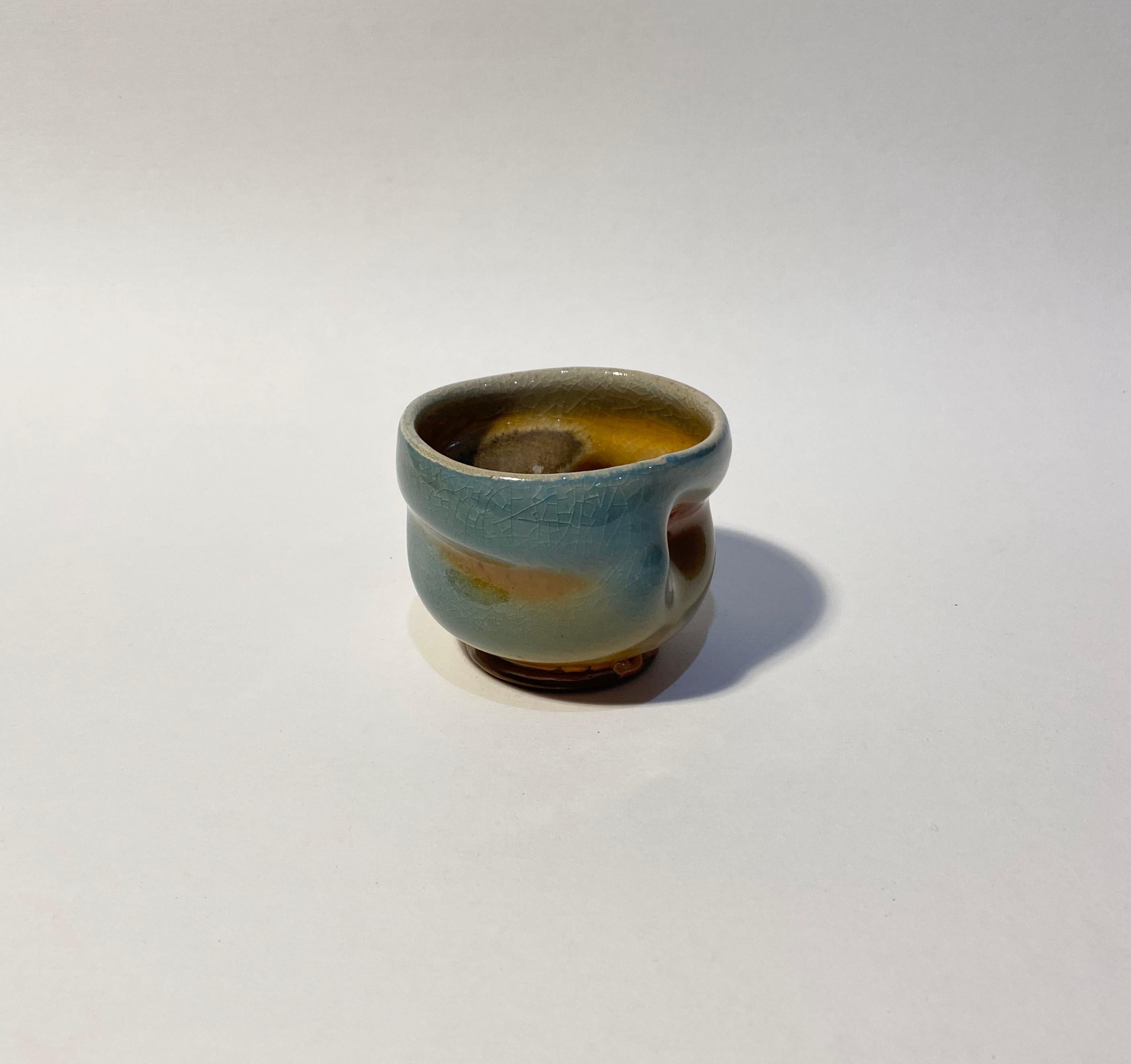 Glazed Chris Gustin Whiskey Cup, 2019 For Sale