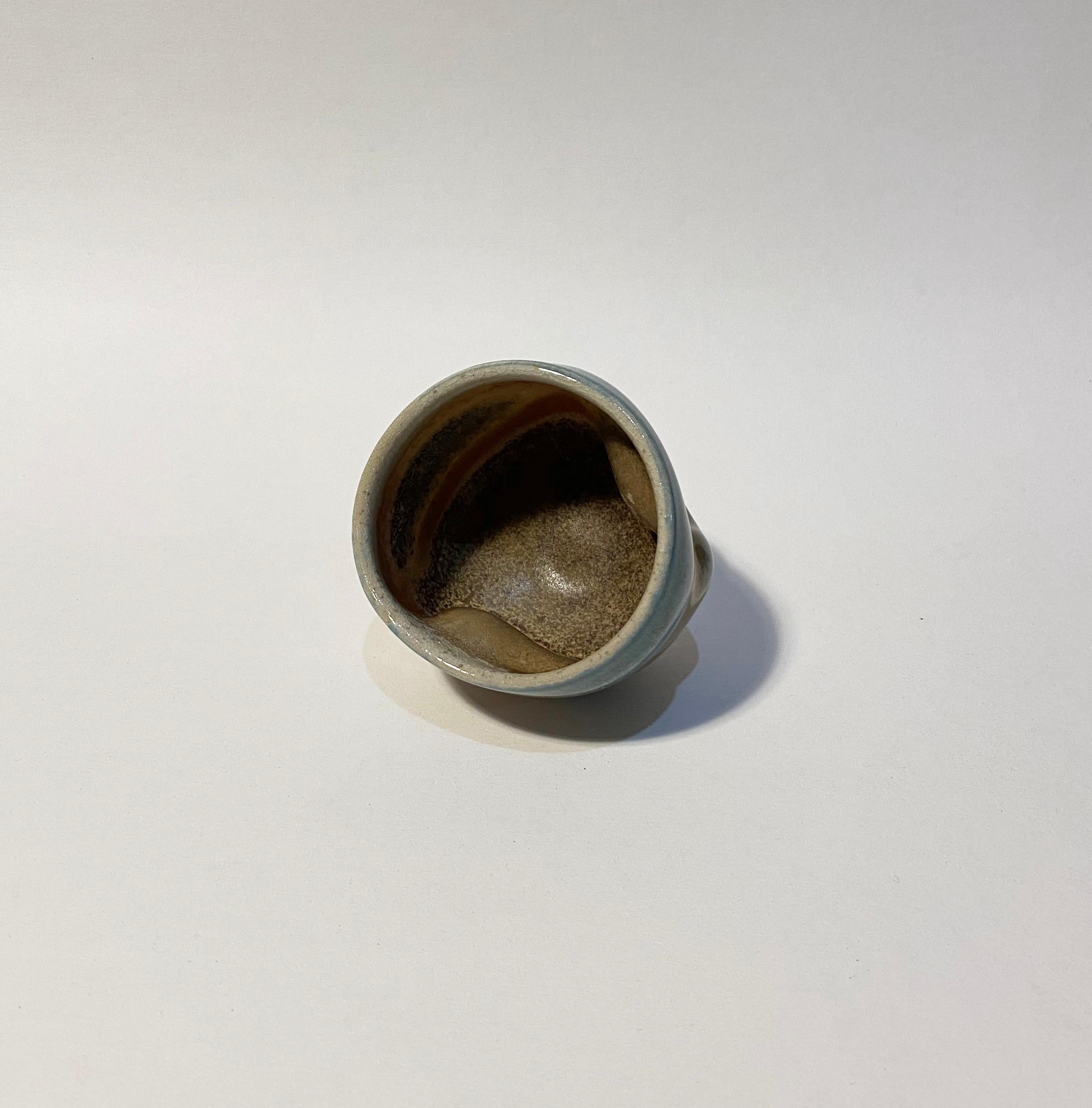 Glazed Chris Gustin Whiskey Cup, 2019 For Sale