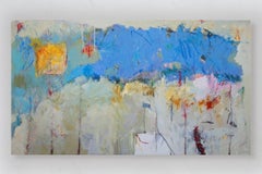 Porchlight - Mixed Media Abstract Contemporary Painting, 2022