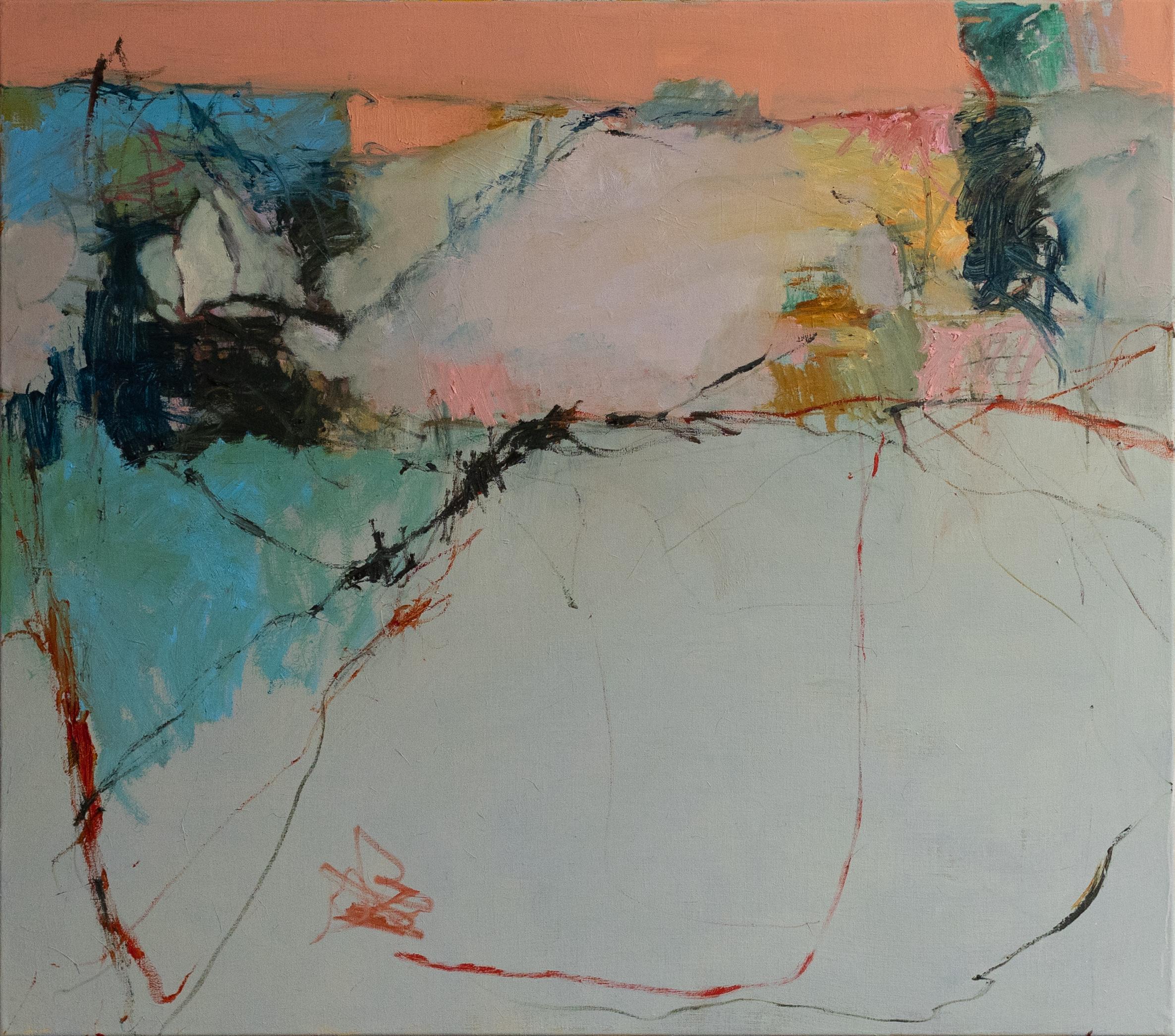 Chris Gwaltney Abstract Painting - Background Hum