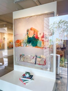 In All Seasons - Large Abstract Oil Painting