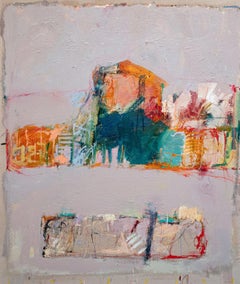 In All Seasons - Large Abstract Oil Painting