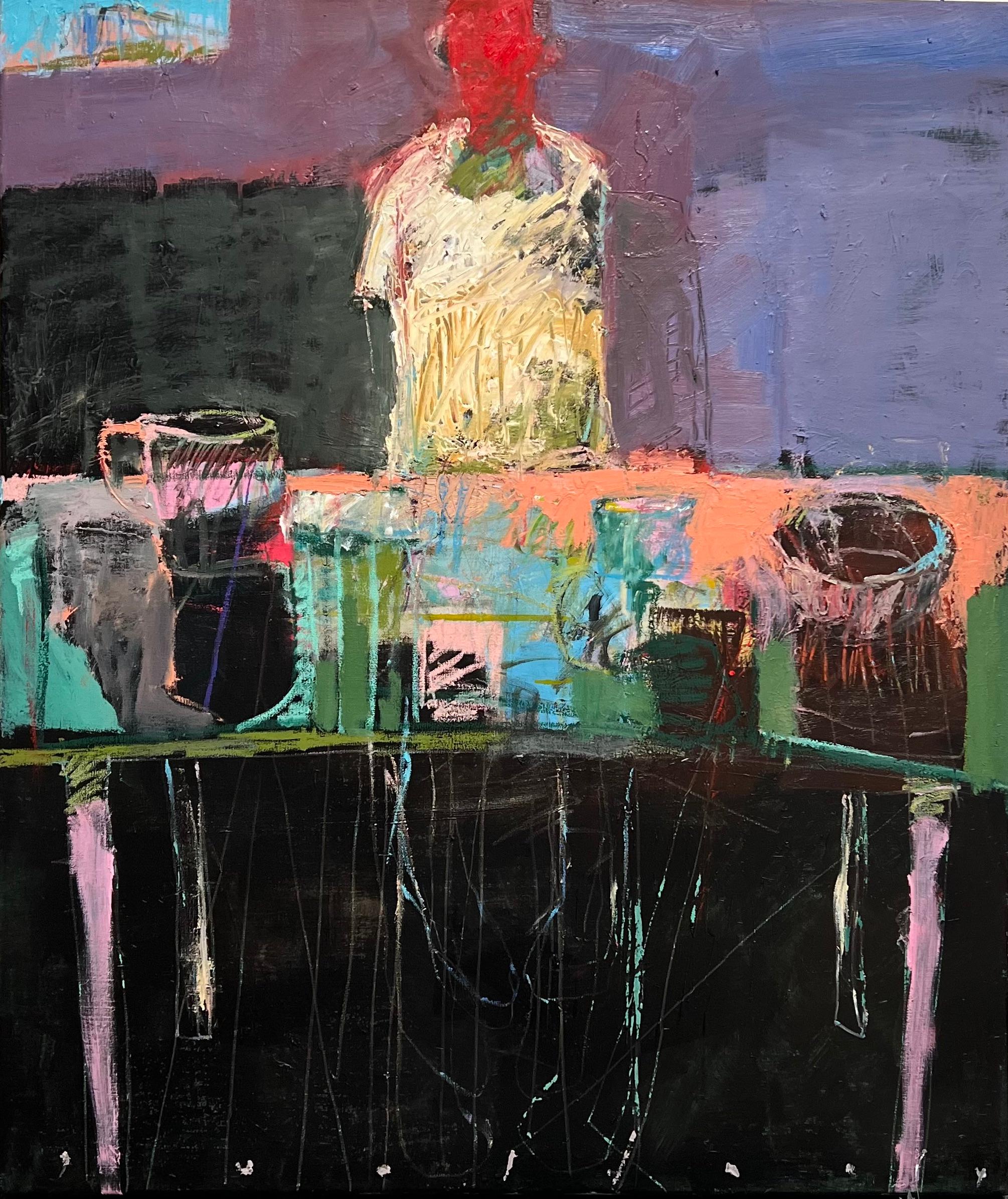 Riff Raff - Painting by Chris Gwaltney