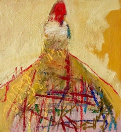 Third Chapter, Suite #5 - Abstract Figurative Oil Painting