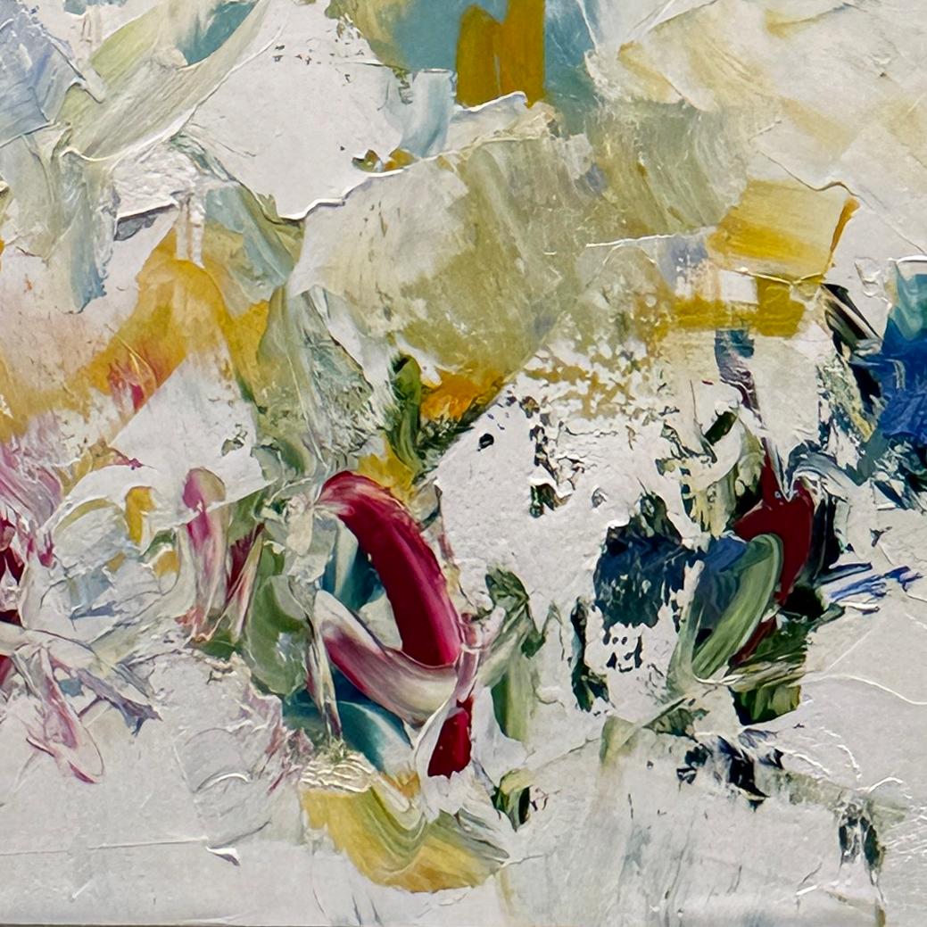 East of Blue (Abstrakt), Painting, von Chris Hayman