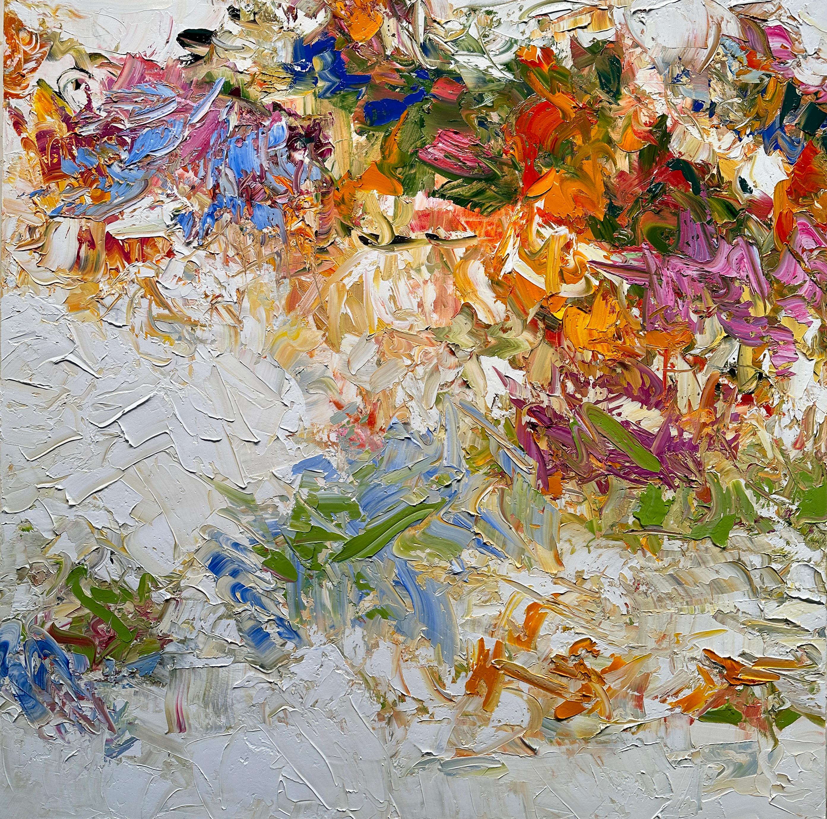 Abstract Painting di Chris Hayman - Bordo delle erbe #1