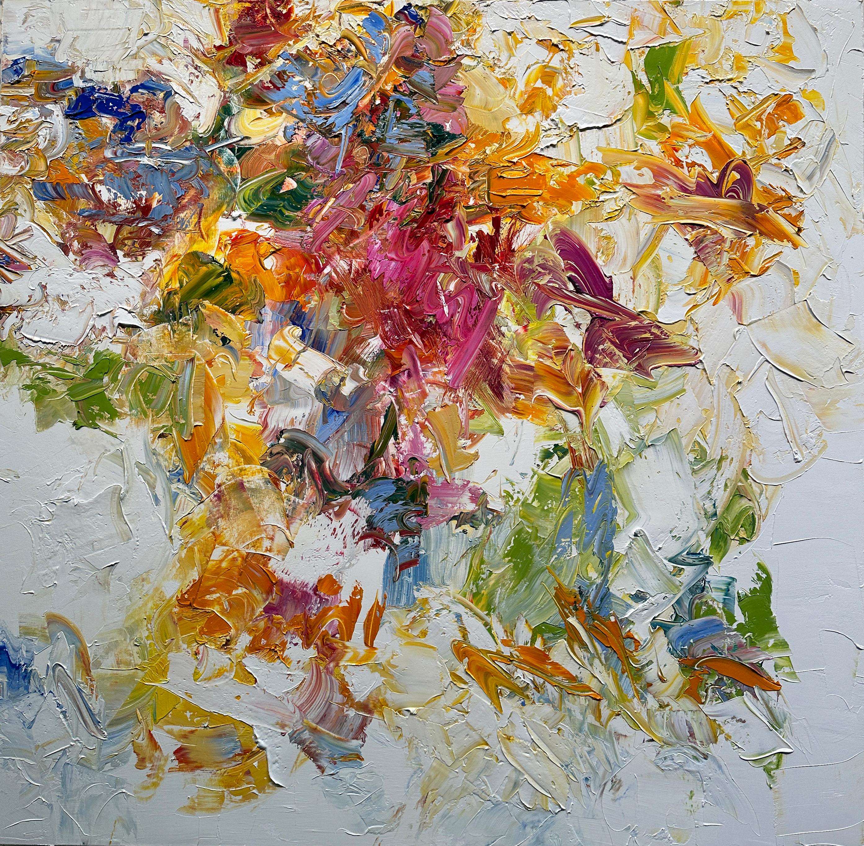 Abstract Painting di Chris Hayman - Bordo delle erbe #2