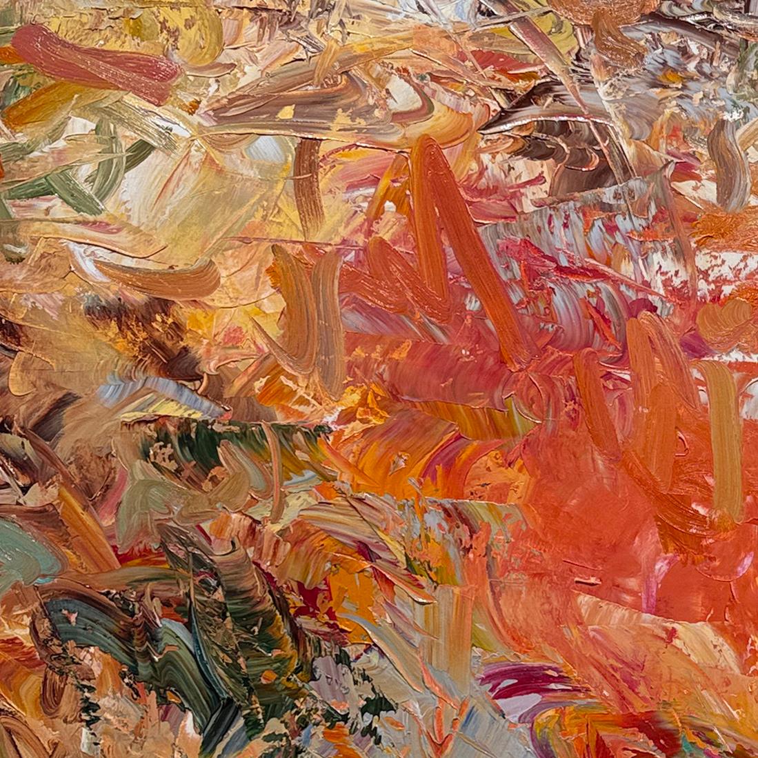Poème du jardin - Painting de Chris Hayman