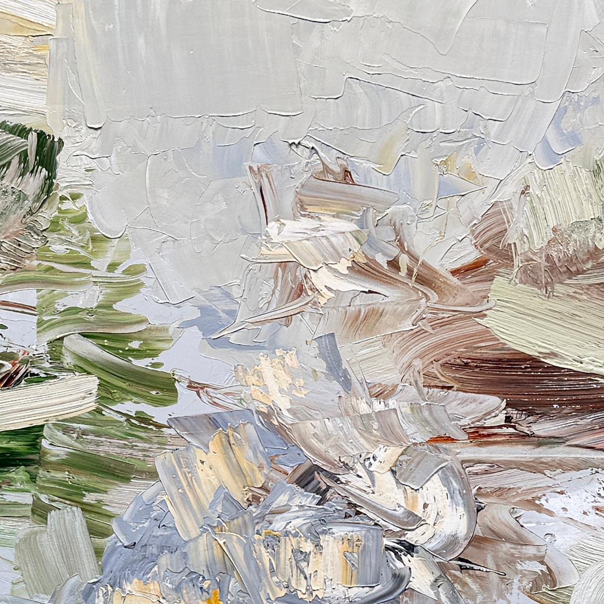 Sombra gris - Painting Abstracto de Chris Hayman