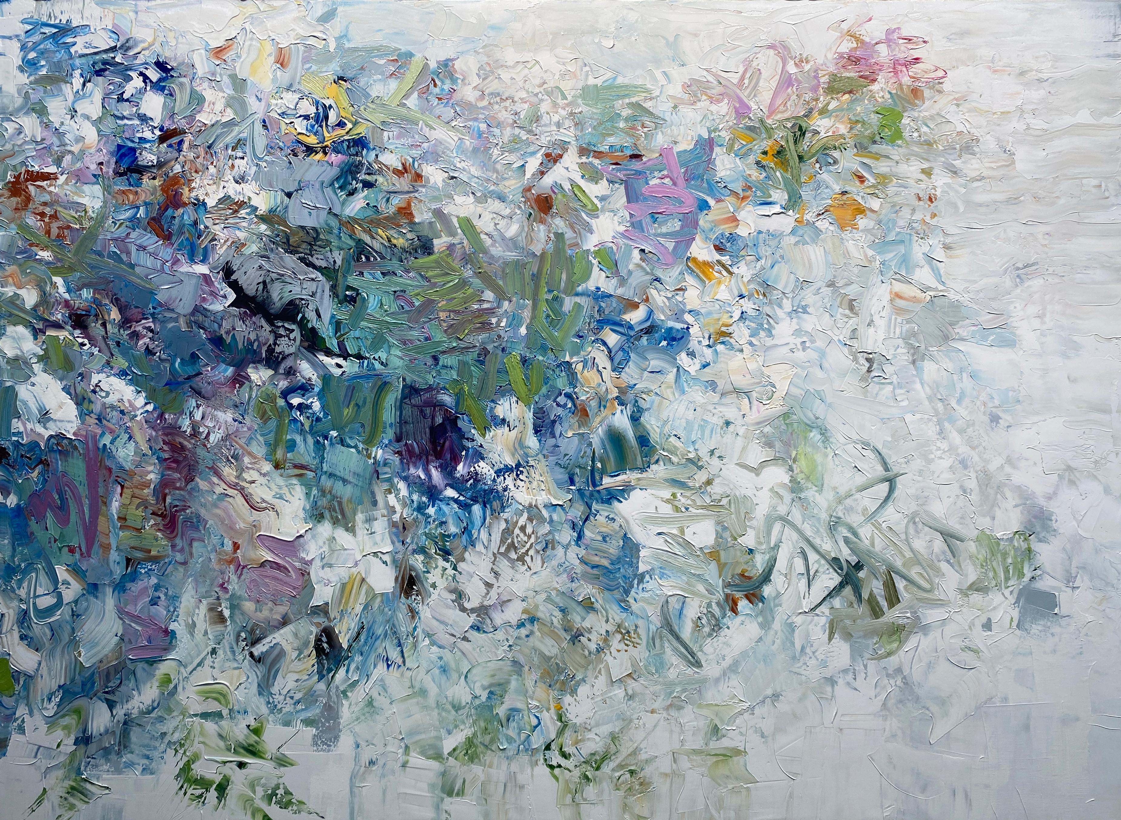 Chris Hayman Abstract Painting - Hidden Valley