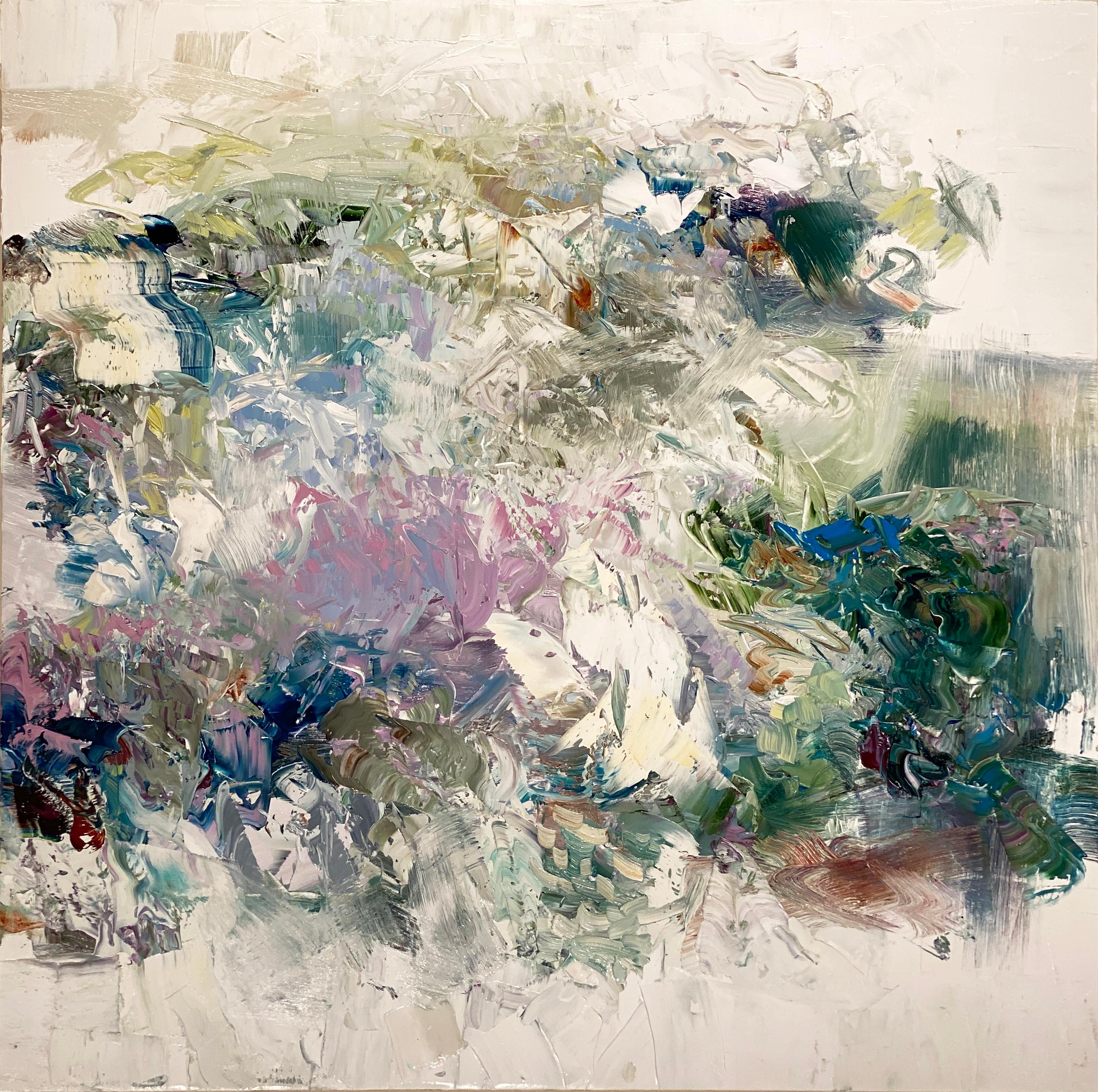 Chris Hayman Abstract Painting - Mockingbird Hills