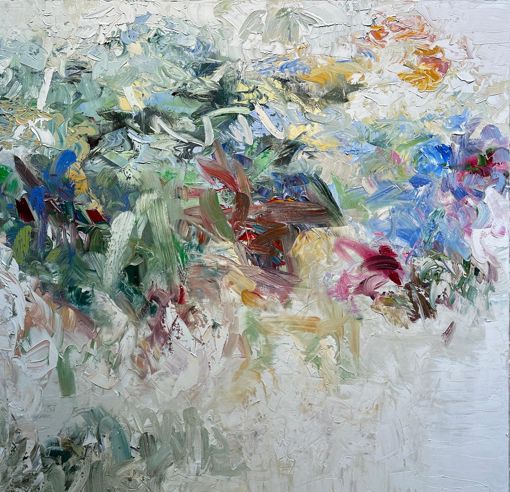 Abstract Painting Chris Hayman - La pluie est terminée