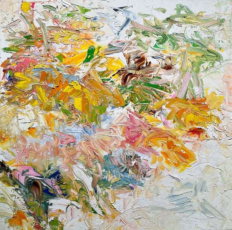Abstract Painting di Chris Hayman - Posto estivo I+I