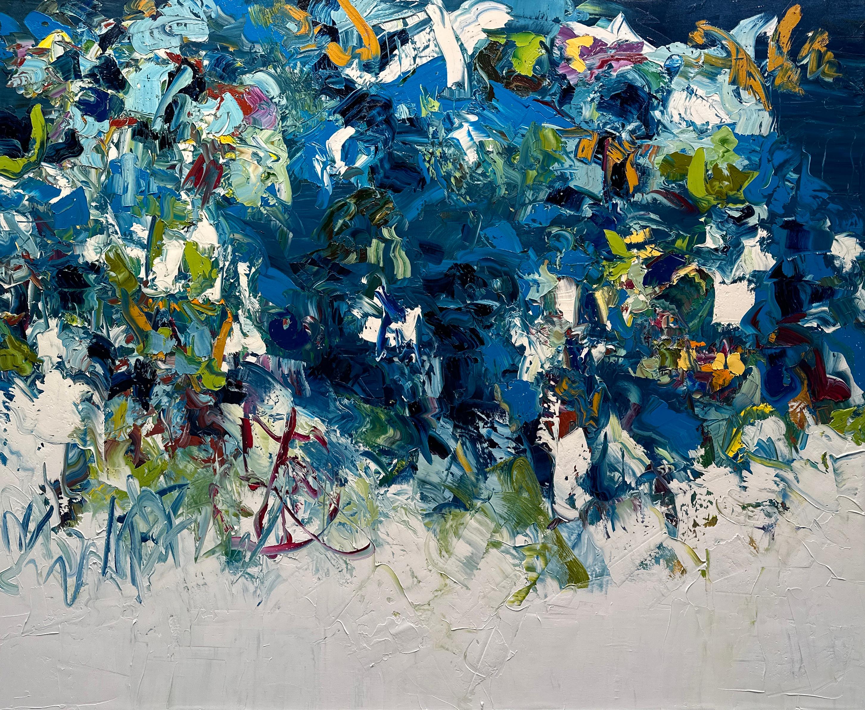Chris Hayman Abstract Painting - Tag
