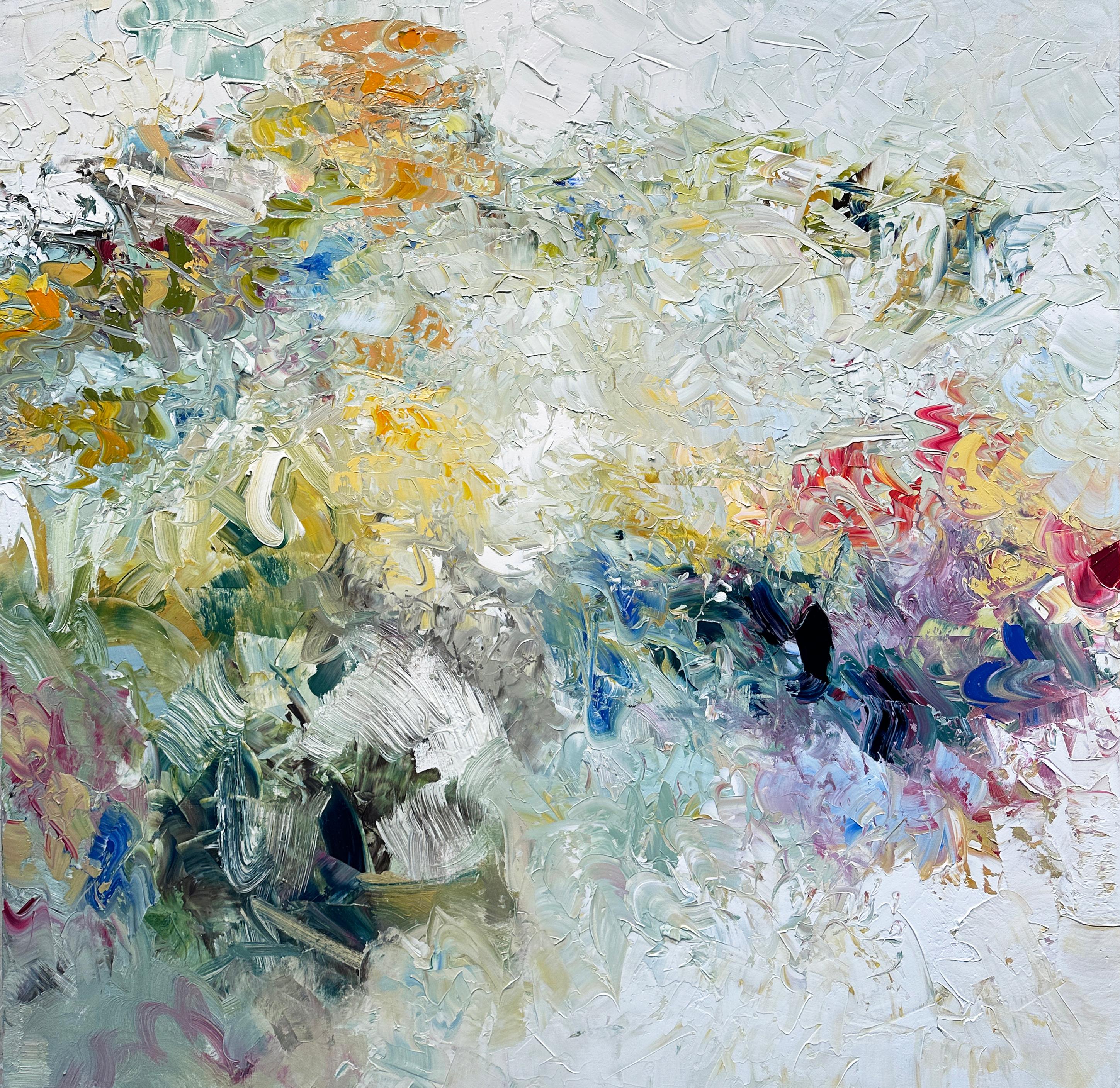 Abstract Painting di Chris Hayman - Attraverso i campi da gioco