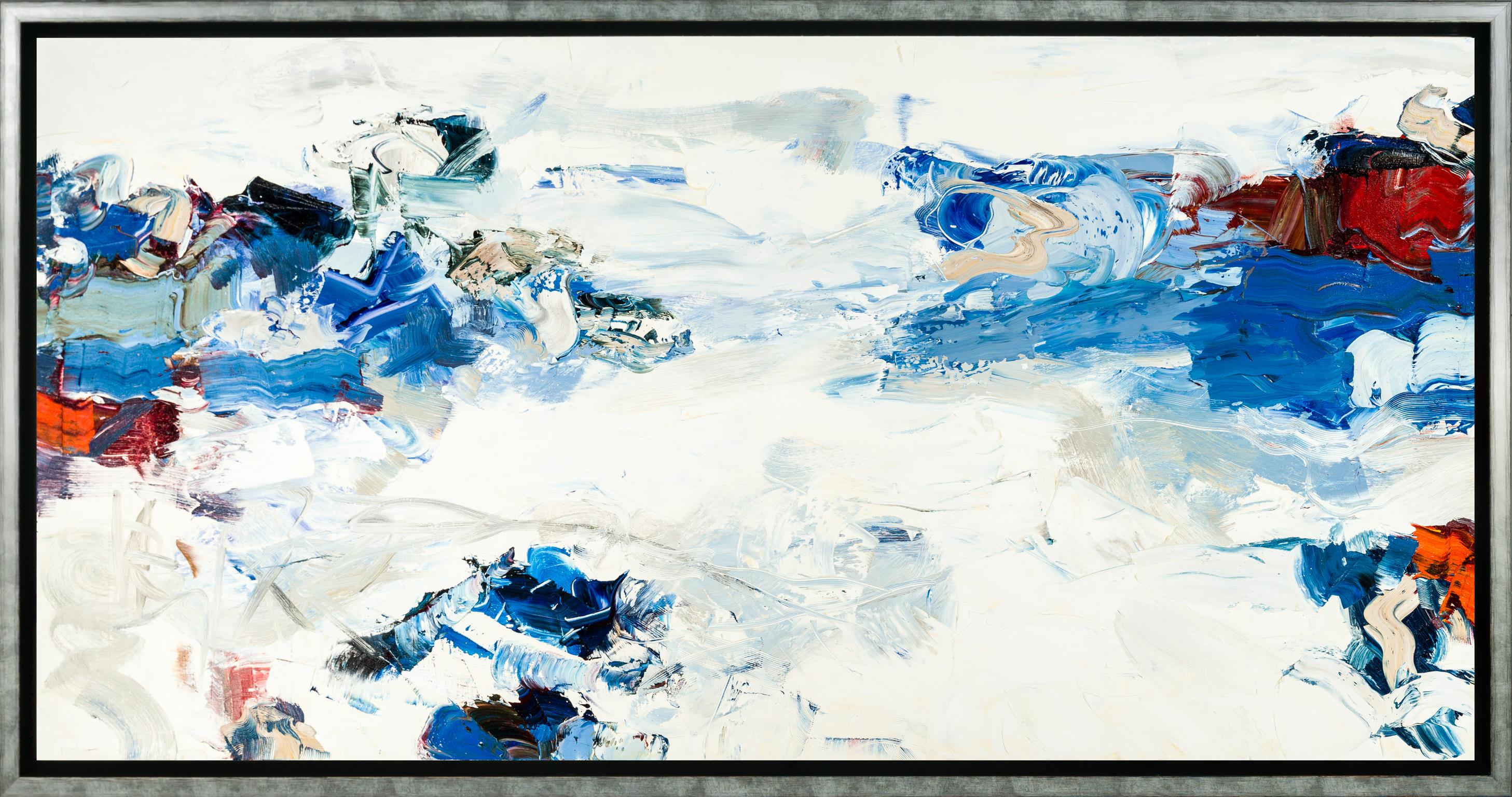 Chris Hayman Abstract Painting - Yuba River