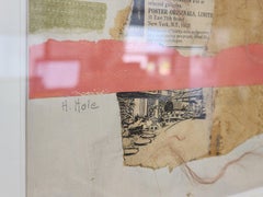 Chris Hoie 'Chagall at Poster Originals' 1968- Collage Pop Art Vintage