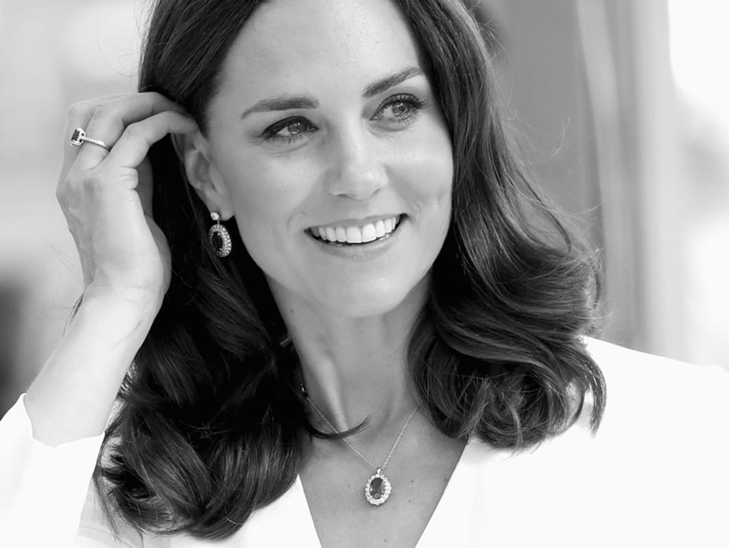 Chris Jackson Portrait Photograph - Smiling Catherine The Duchess of Cambridge - signed limited edition
