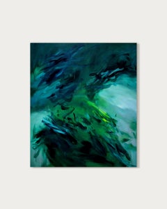 Dein see, was du siehst - Contemporary Expressionist Abstract Painting