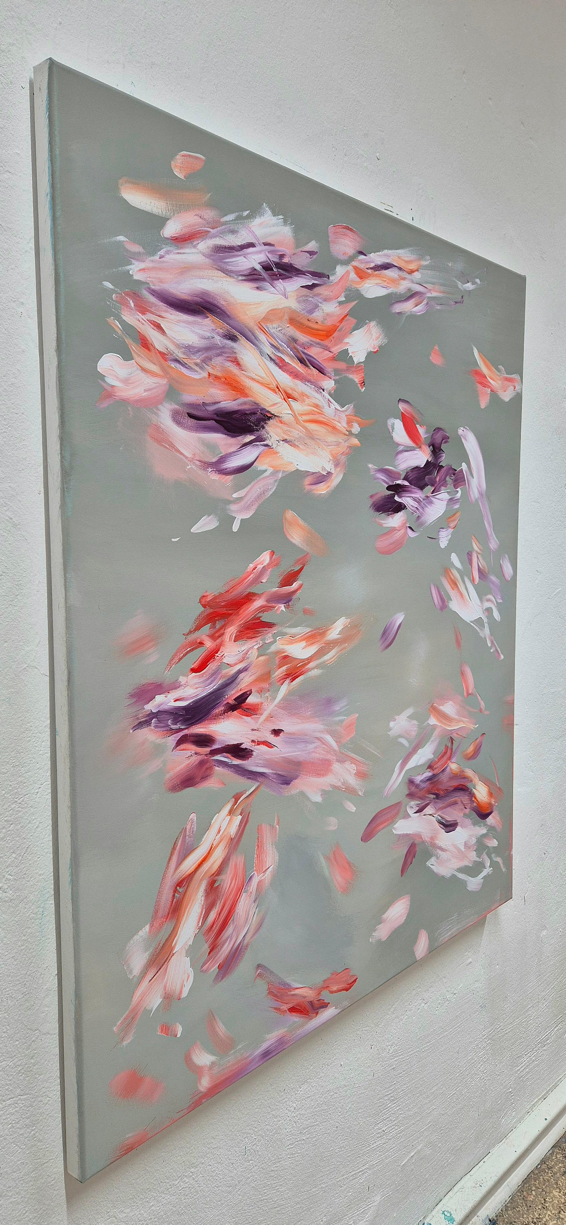 Feuerfedern - by Chris Kamprad Contemporary abstract Painting For Sale 5