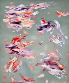 Feuerfedern - by Chris Kamprad Contemporary abstract Painting