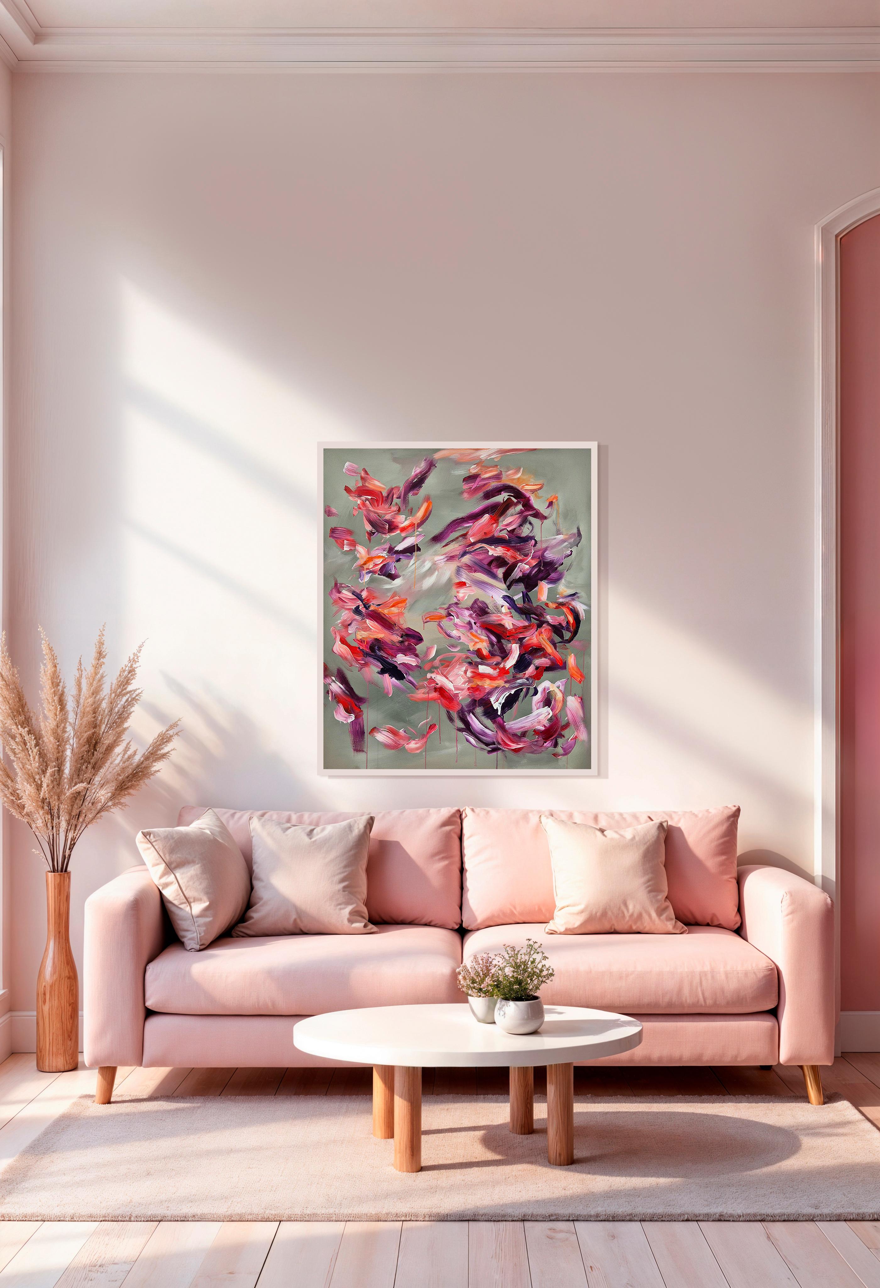 Chris Kamprad was born 1969 in the Spreewald region and lives as a freelance, self-taught painter in Berlin. Since May 2020, she has been working in her studio in Prenzlauer Berg. From 1999 to 2002, she attended the free painting class with the