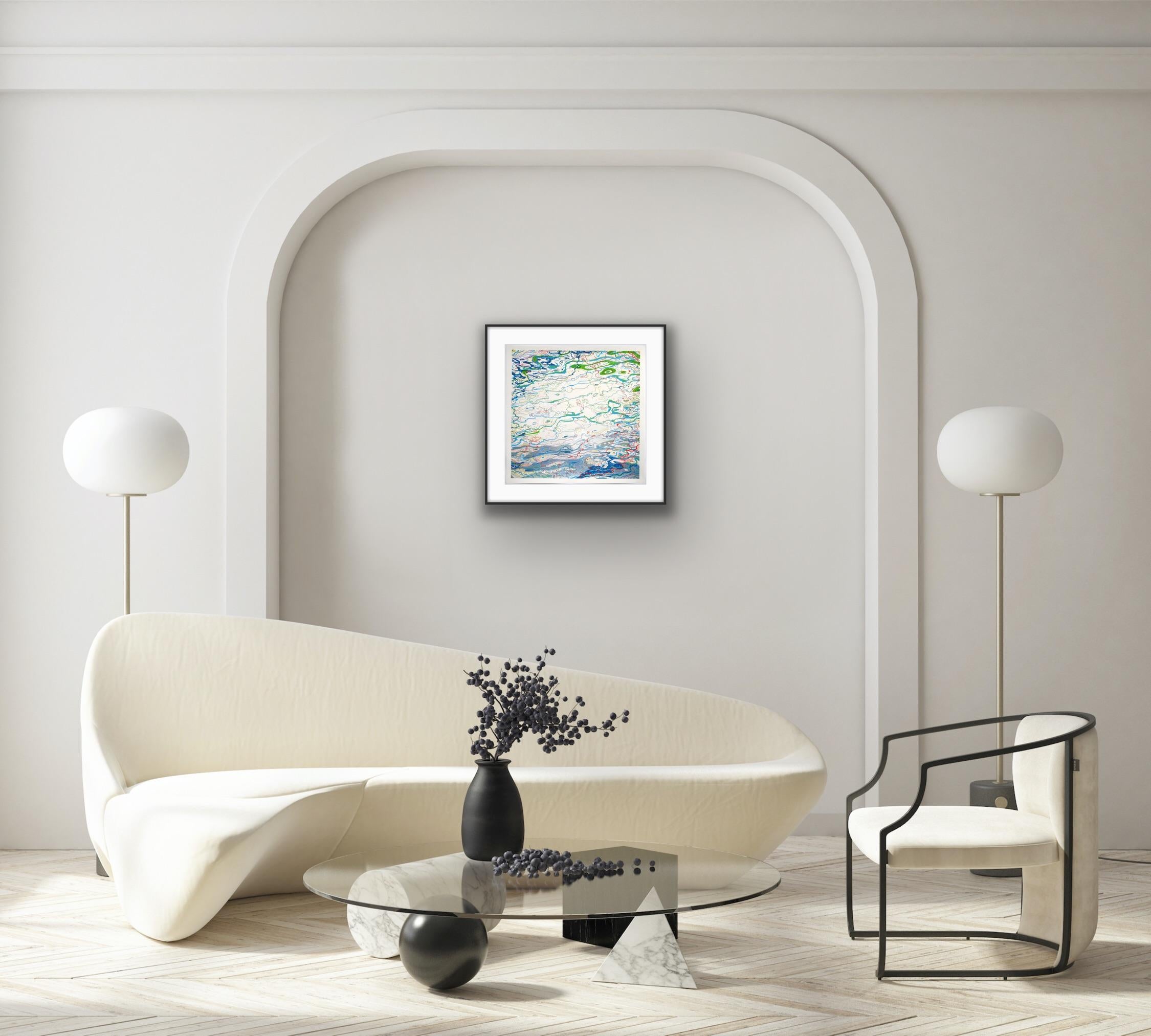 Ripples of Colours de Chris Keegan, art contemporain, impression en édition limitée - Print de Chris Keegan 