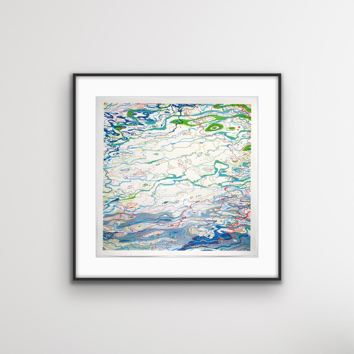 Ripples of Colours de Chris Keegan, art contemporain, impression en édition limitée - Contemporain Print par Chris Keegan 