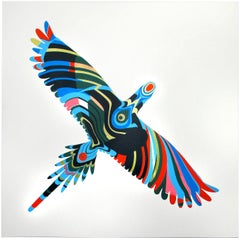 The Gift of Flight, Chris Keegan, Limited edition screen print, Pop art for sale